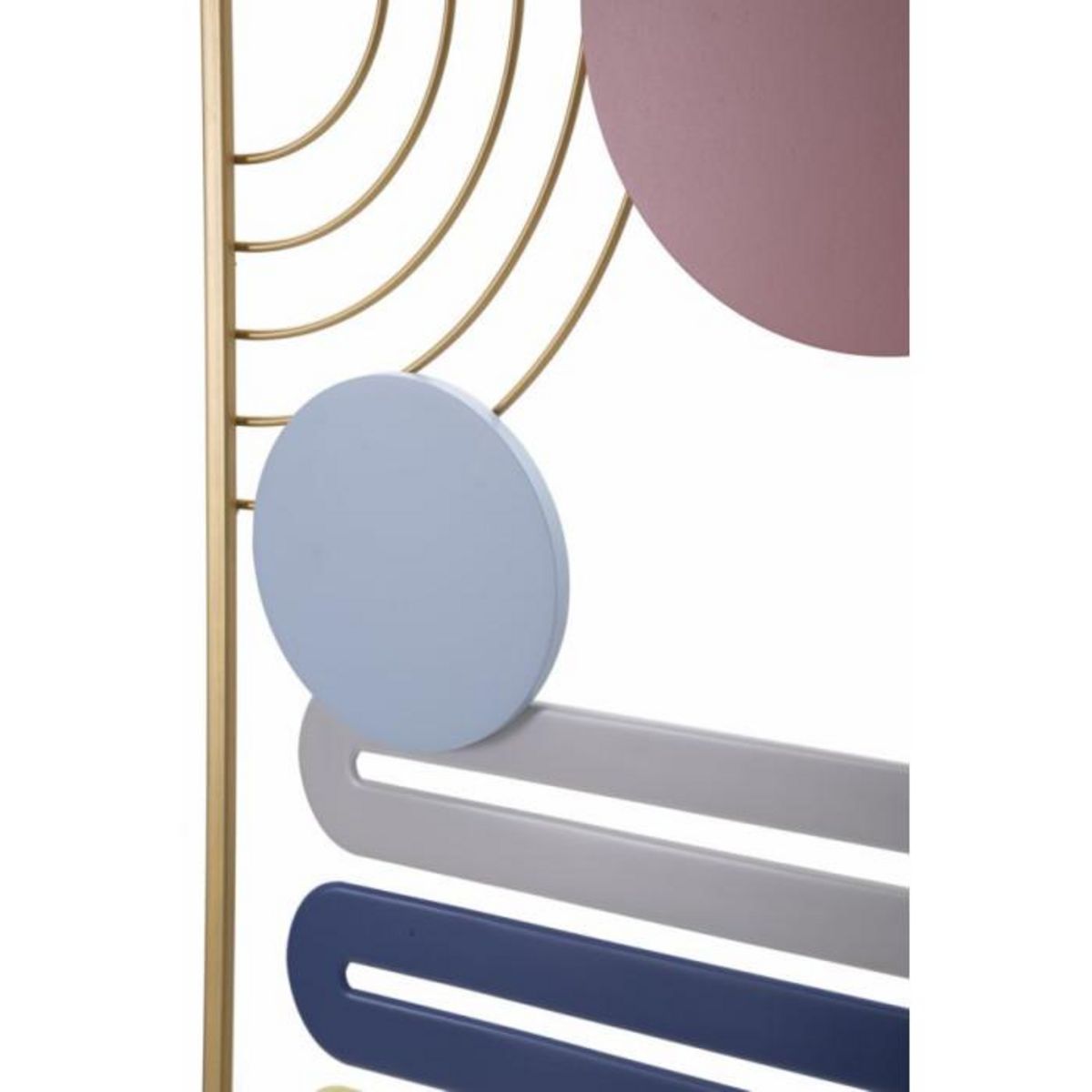 Paris Prix Décoration Murale Encadrée en Métal  Colorfuls  84cm Multicolore