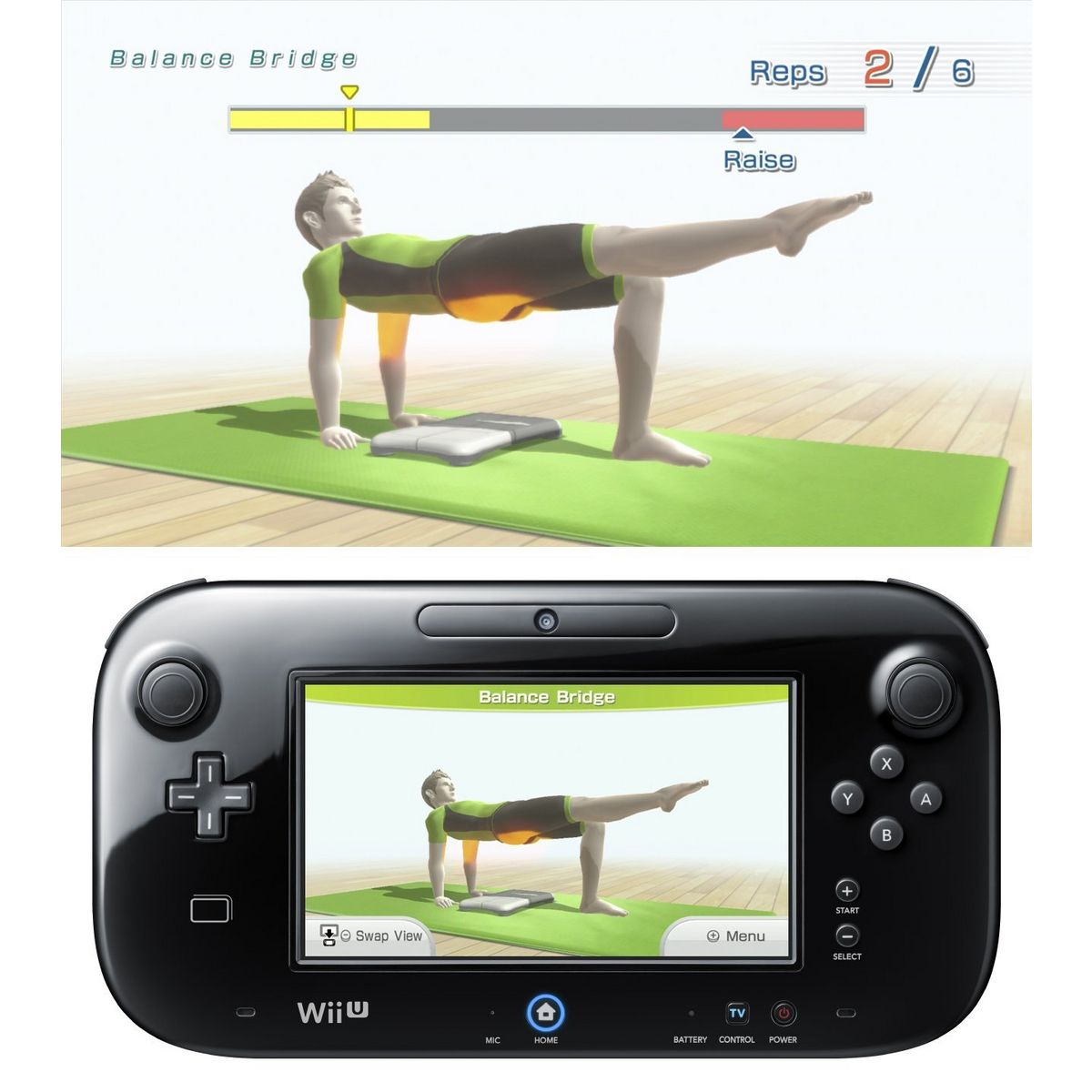 Wii Fit U + Fit Meter