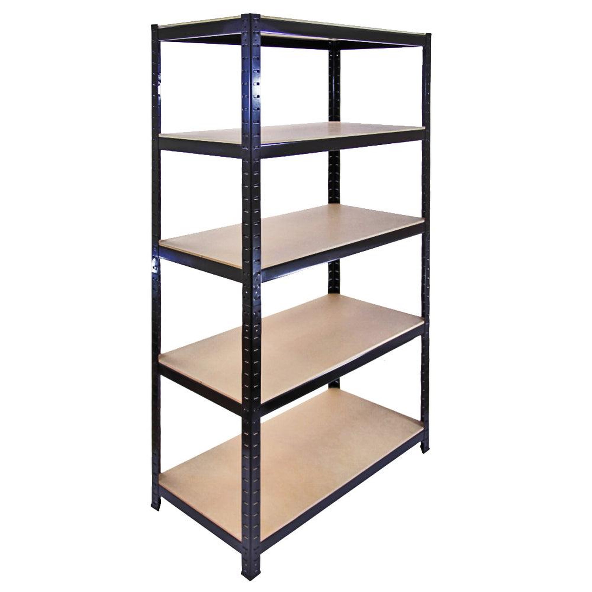 Voir la diapositive 4 : MONSTER RACKING 3 rayonnages t-rax en acier noir 90cm x 45cm x 180cm