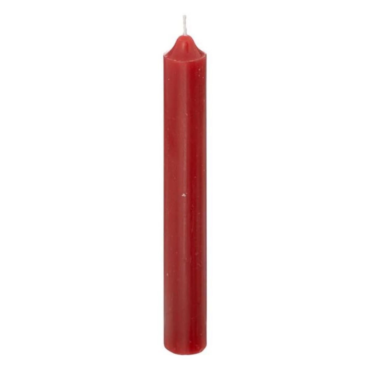 COMPTOIR DE LA BOUGIE Lot de 10 Bougies Bâton  Hugo  16cm Rouge