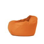 CONCEPT USINE Pouf poire d'extérieur 130x115cm orange OHAU