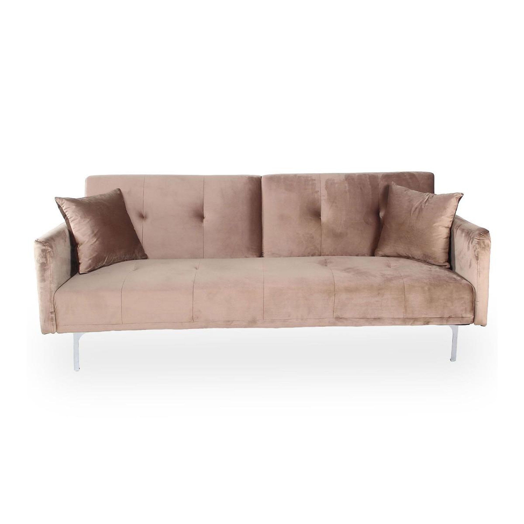 Voir la diapositive 2 : Paris Prix Canapé convertible 3 places  lacla  191cm taupe