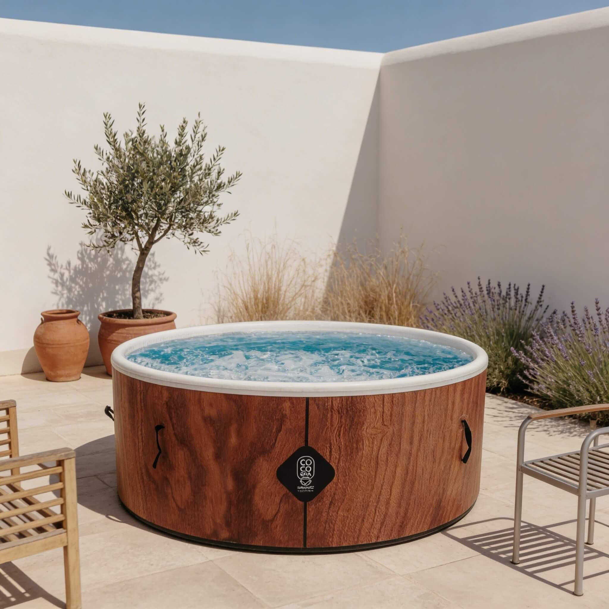Voir la diapositive 3 : COCO SPA Spa gonflable Tahiti