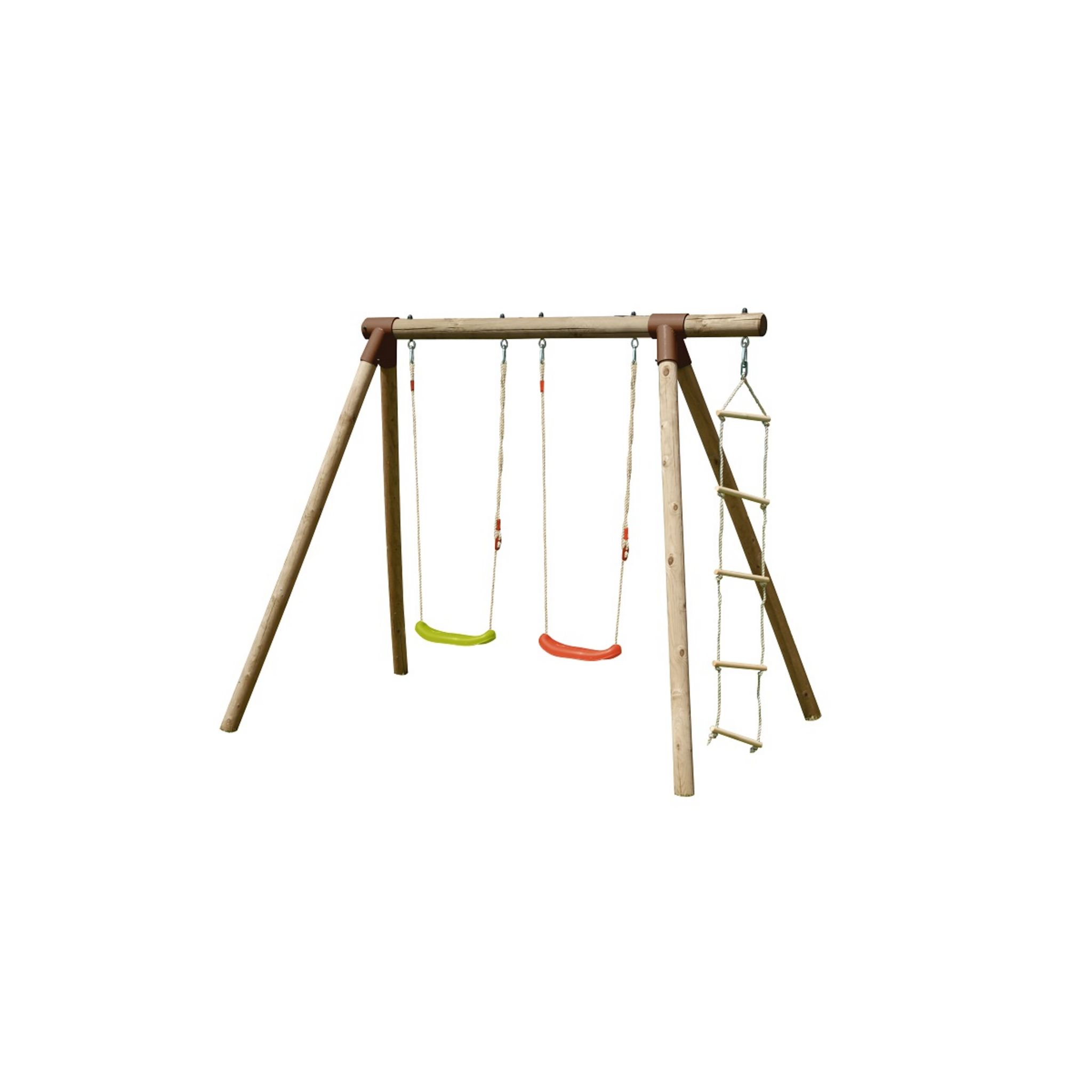 Soulet Portique balançoire - Bois - H1.95m - TONKA