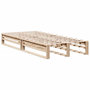 Voir la diapositive 5 : VIDAXL Lit bibliotheque sans matelas 90x190 cm bois de pin massif