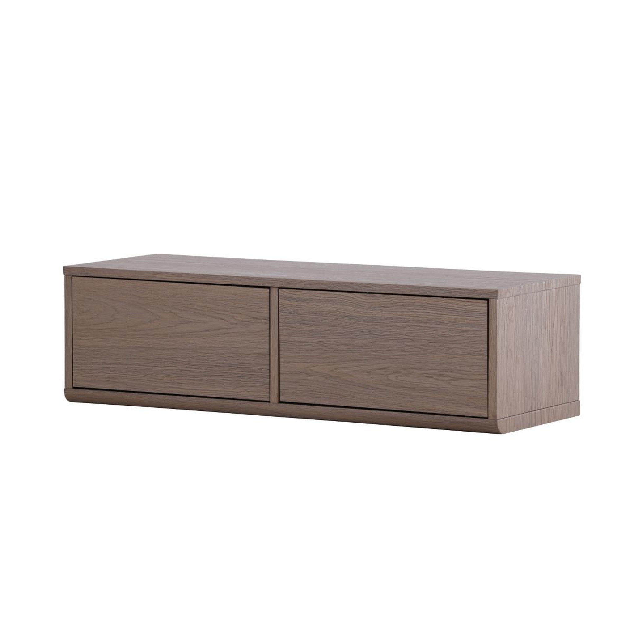 Voir la diapositive 6 : Paris Prix Meuble tv 2 tiroirs  dragh  100cm moka