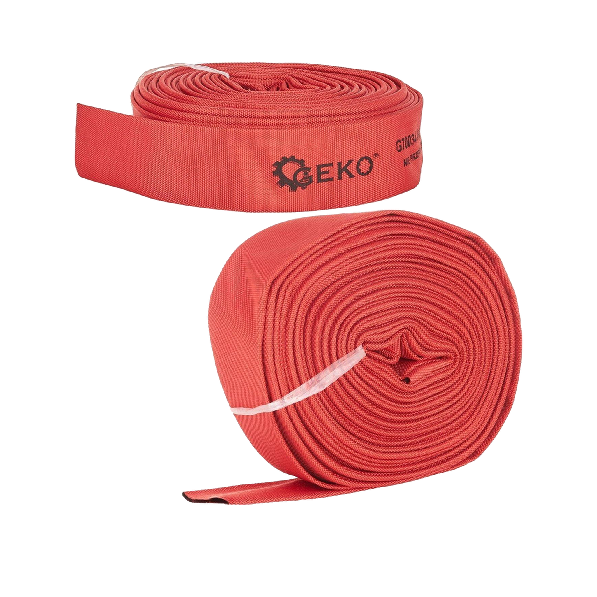 Voir la diapositive 3 : Gecko Tuyau d'arrosage Geko fire hose 30m 2 inch rouge