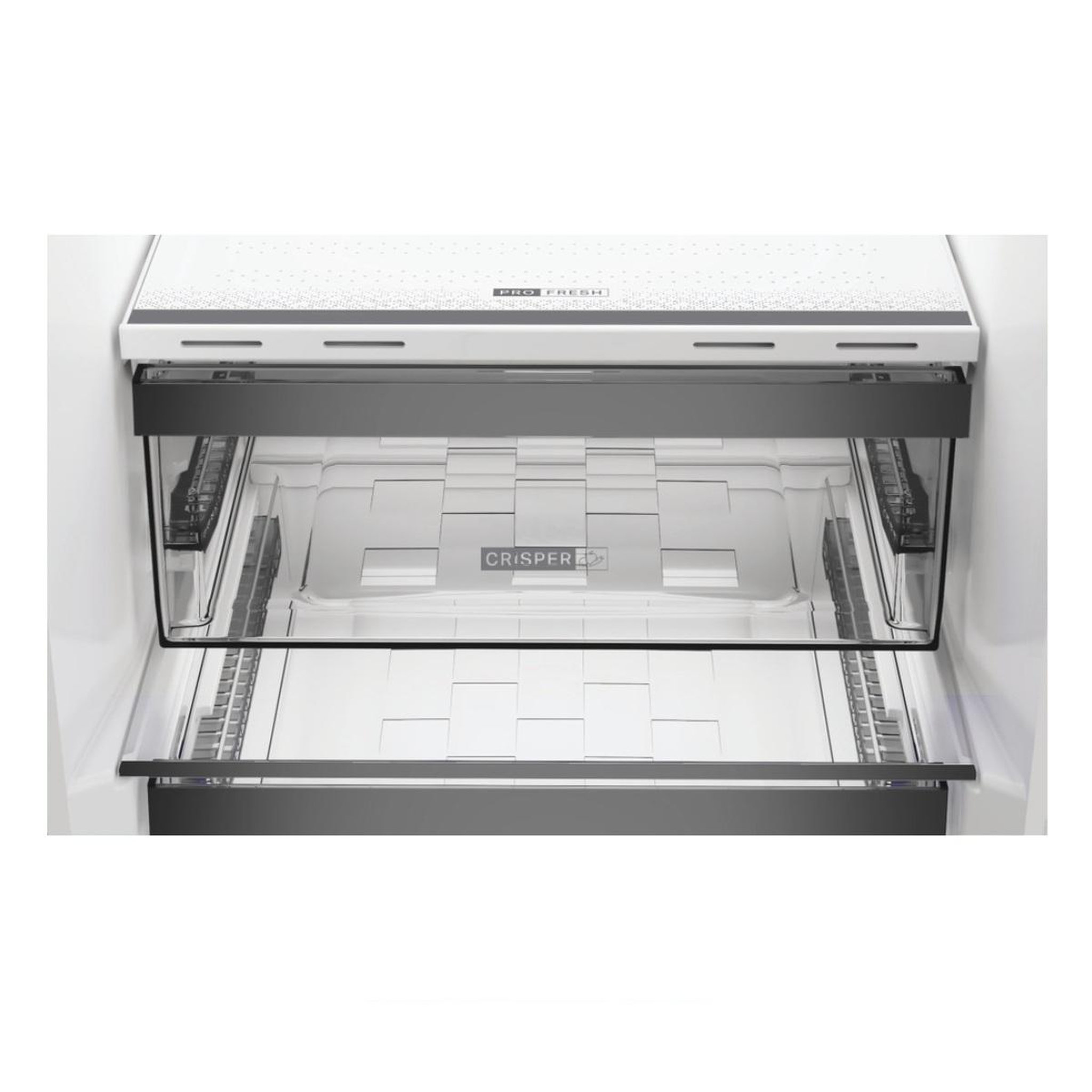 Voir la diapositive 4 : Whirlpool Réfrigérateur combiné 60cm 316l no frost - WHK26362XP5E