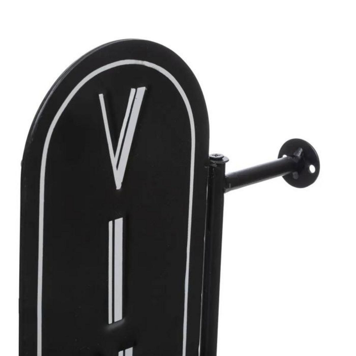 ATMOSPHERA Décoration Murale en Métal  Vintage  55cm Noir