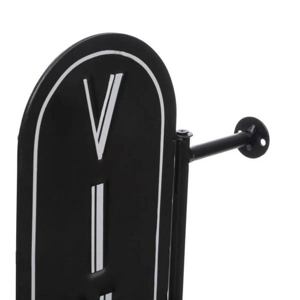 ATMOSPHERA Décoration Murale en Métal  Vintage  55cm Noir