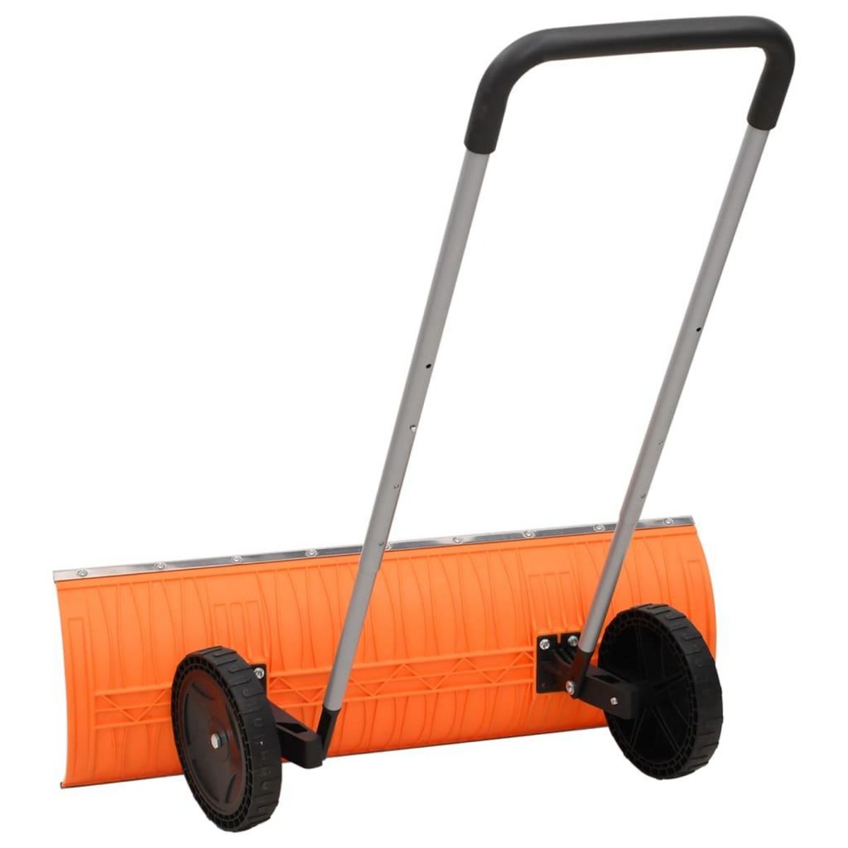 VIDAXL Pelle a neige avec poignee extensible orange 96cm lame en acier
