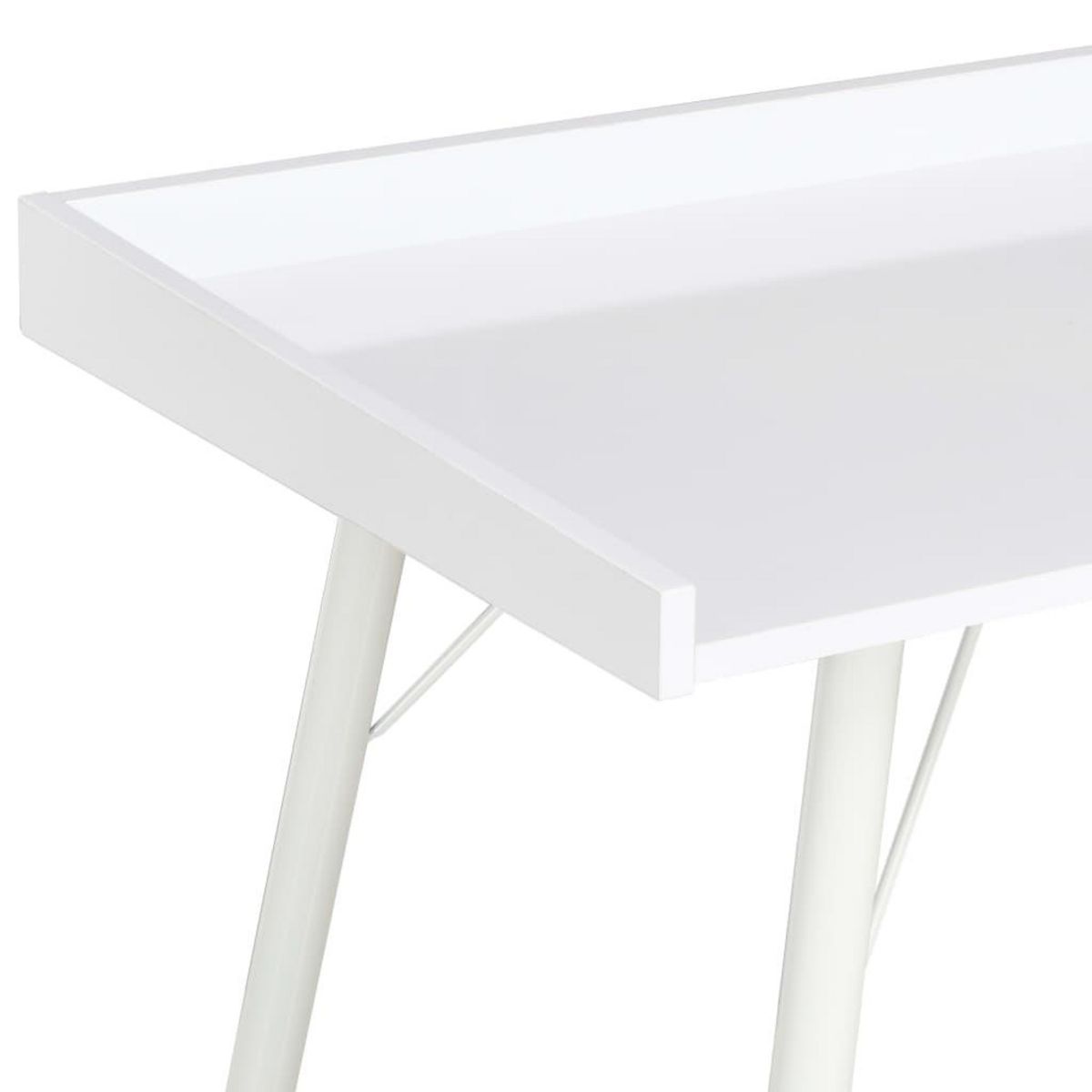 VIDAXL Bureau Blanc 90x50x79 cm