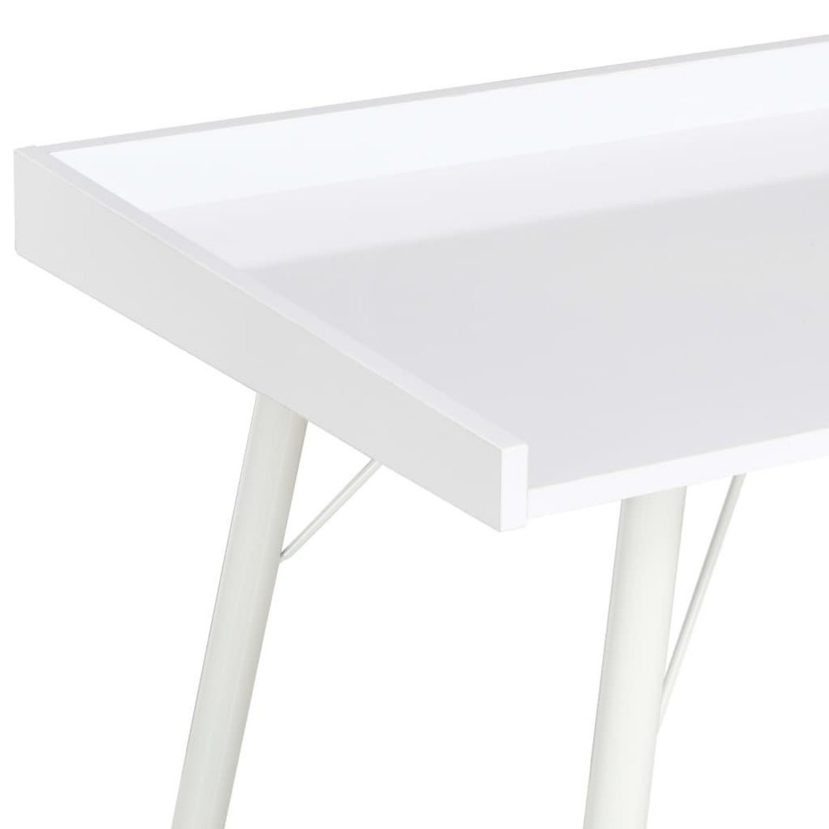 VIDAXL Bureau Blanc 90x50x79 cm