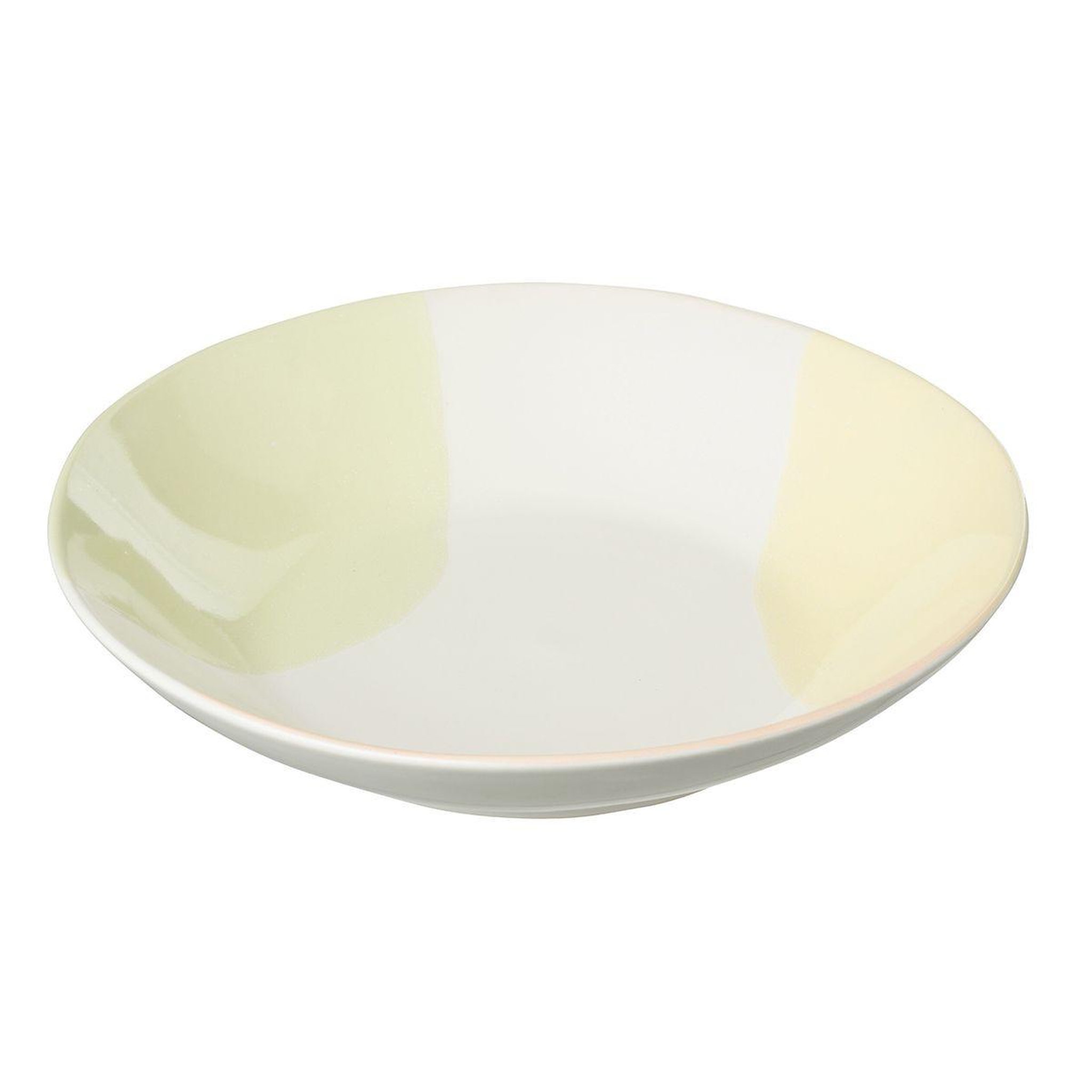 Voir la diapositive 2 : J-LINE Assiette Creuse en Porcelaine  Médila  27cm Multicolore