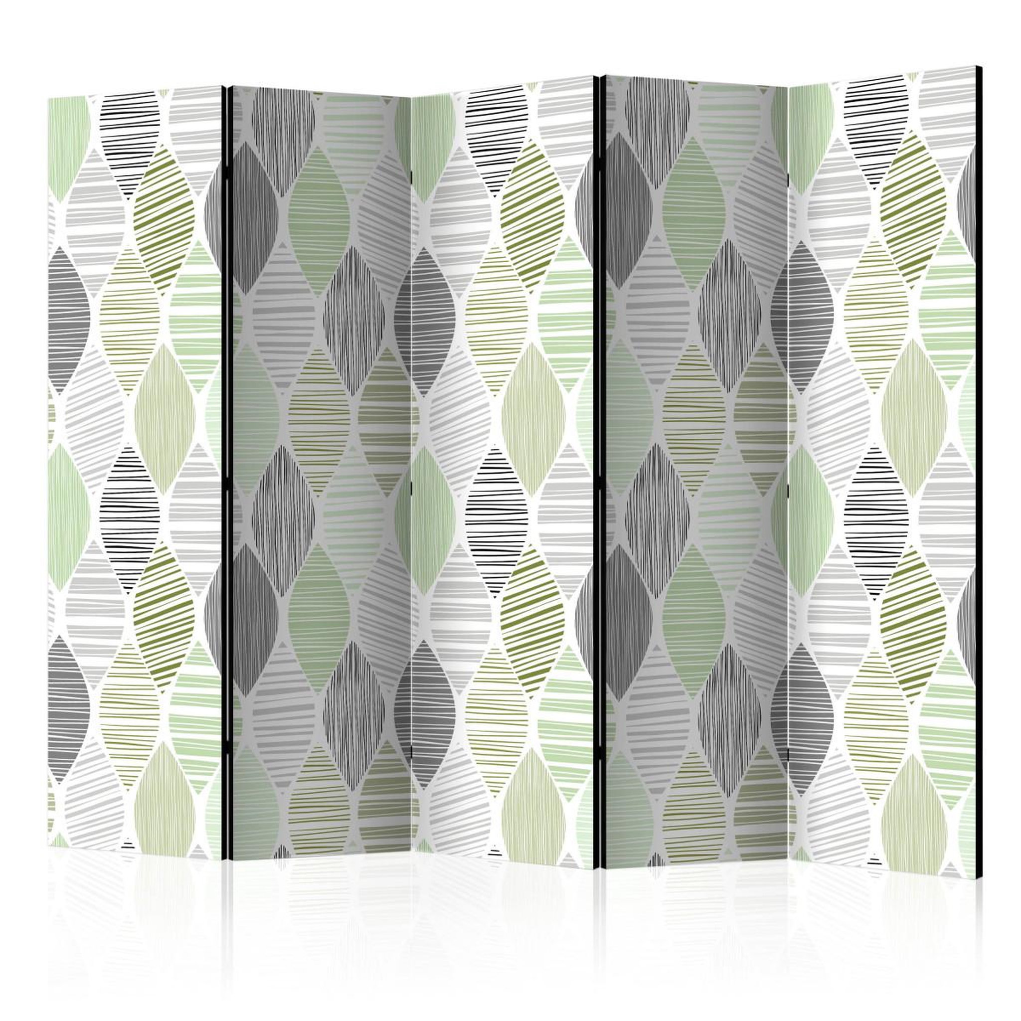 Paris Prix Paravent 5 volets  green tears  172x225cm