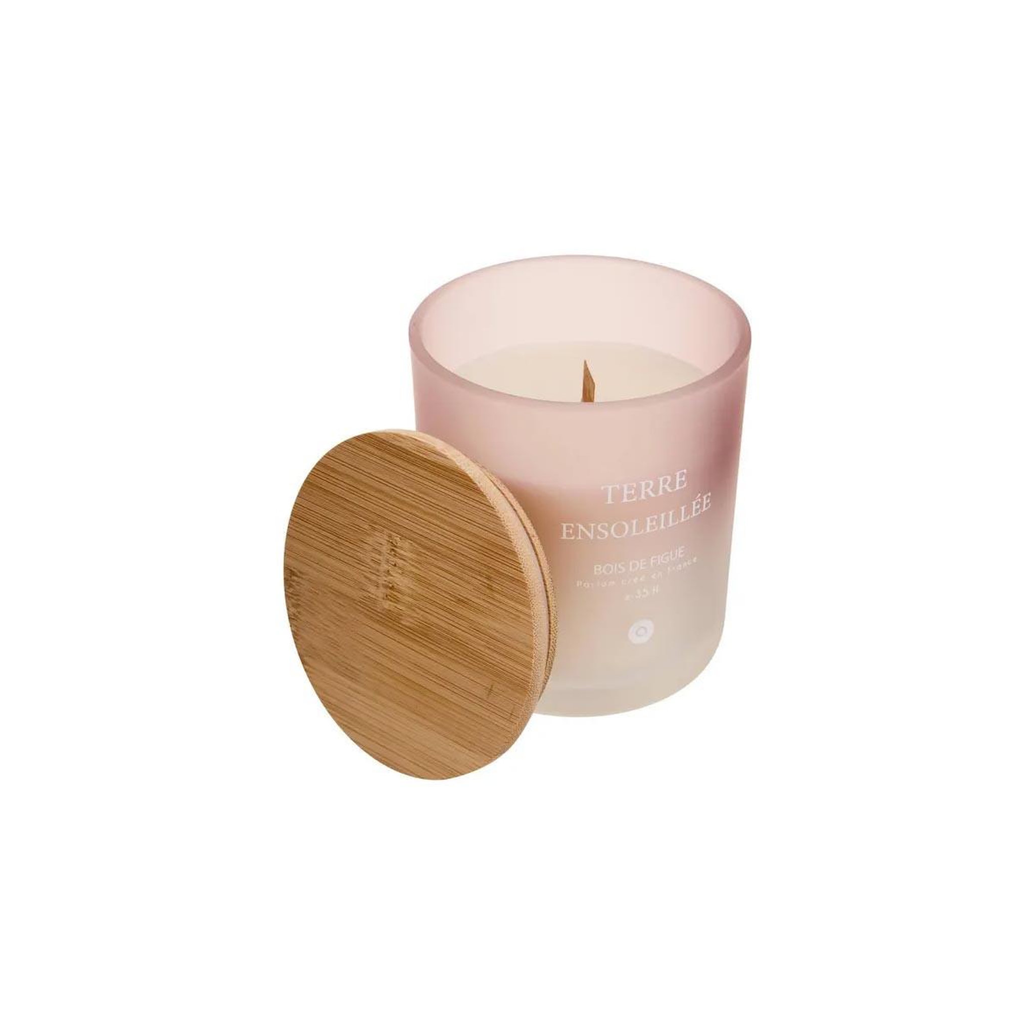 Voir la diapositive 2 : ATMOSPHERA Bougie parfumée en verre  sana  255g terre ensoleillée