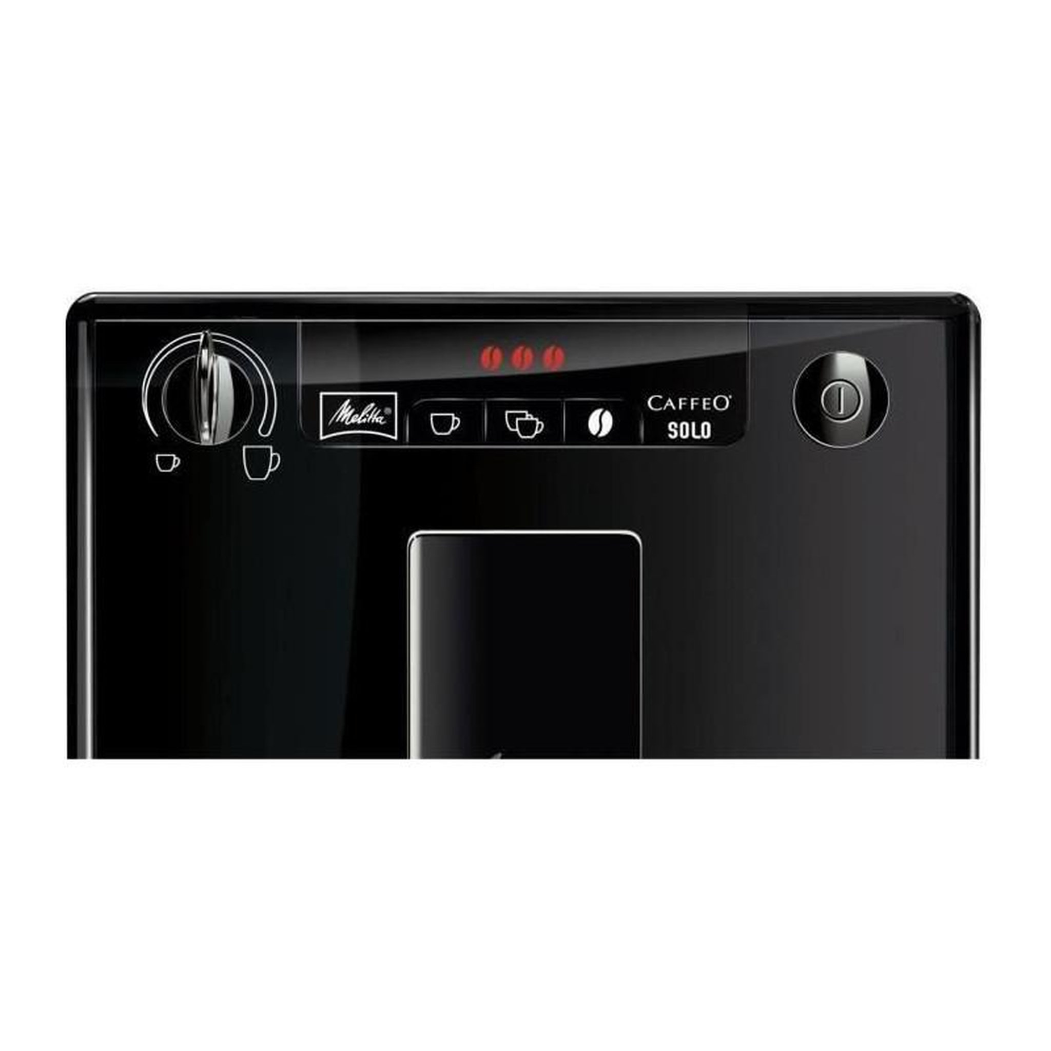 Voir la diapositive 4 : Melitta MELITTA E950-222 Machine expresso automatique avec broyeur Caffeo Solo - Noir Pur