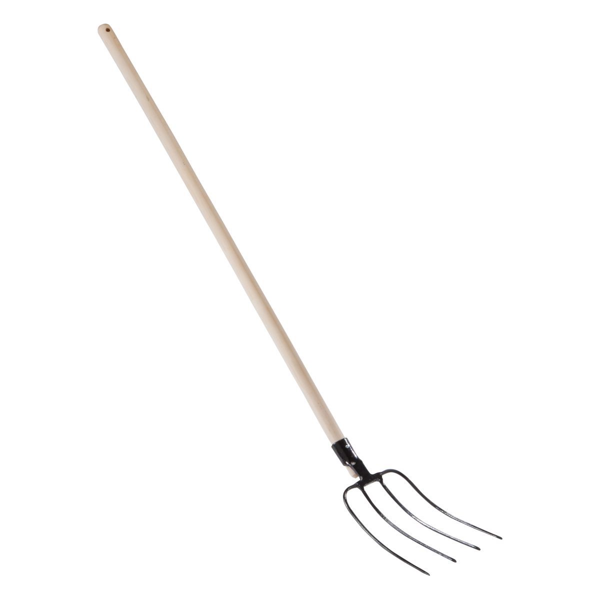 GARDENSTAR Fourche à fumier - Bois et acier