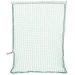 VIDAXL Filet pour remorque avec corde elastique vert 3x2,5 m PP