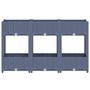 Voir la diapositive 3 : VIDAXL Lit sureleve 120x40x71 cm Polypropylene