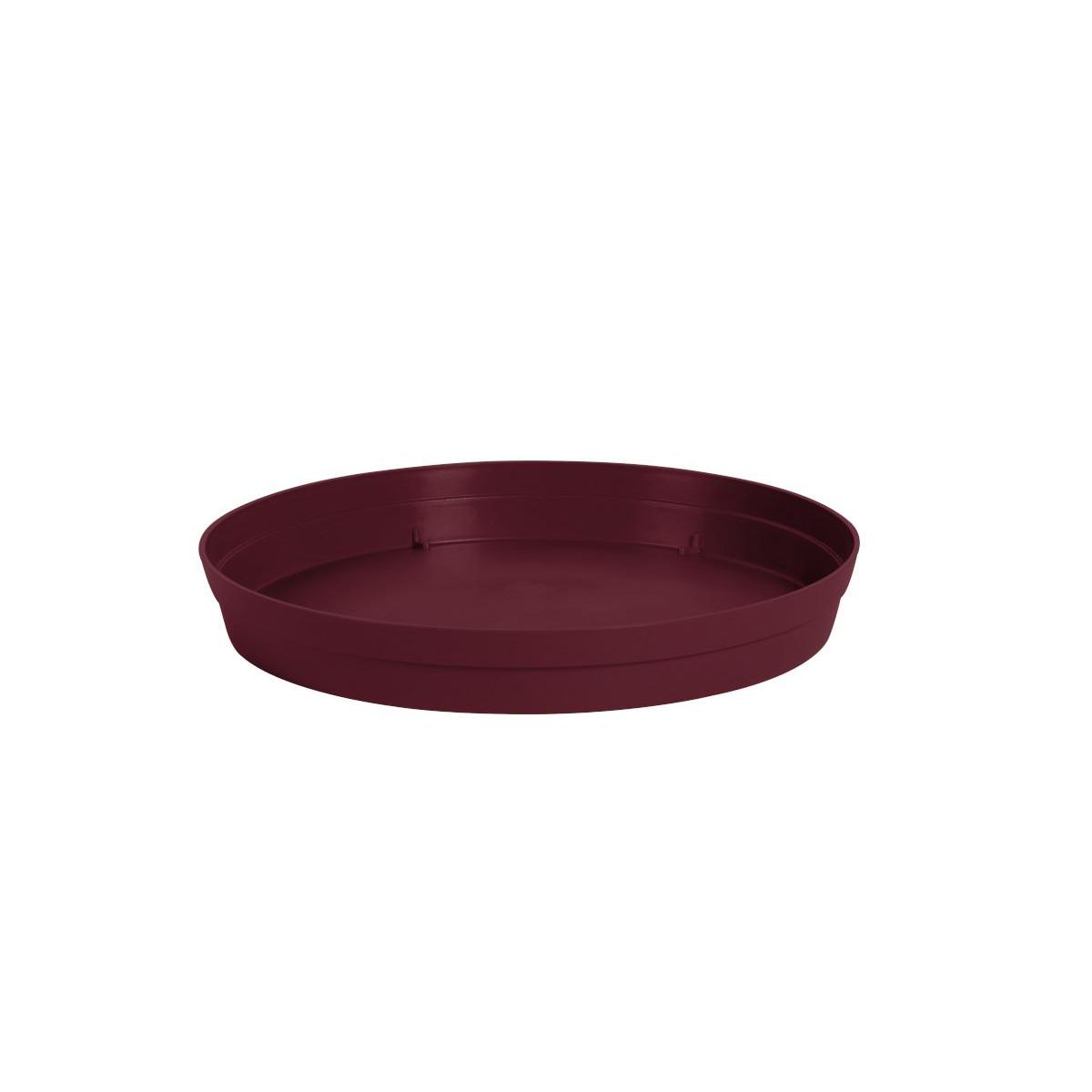 Eda Soucoupe Ø 28 cm pour pot Ø 40 cm- Rouge bourgogne - Eda