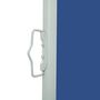Voir la diapositive 4 : VIDAXL Auvent lateral retractable de patio 120x500 cm Bleu