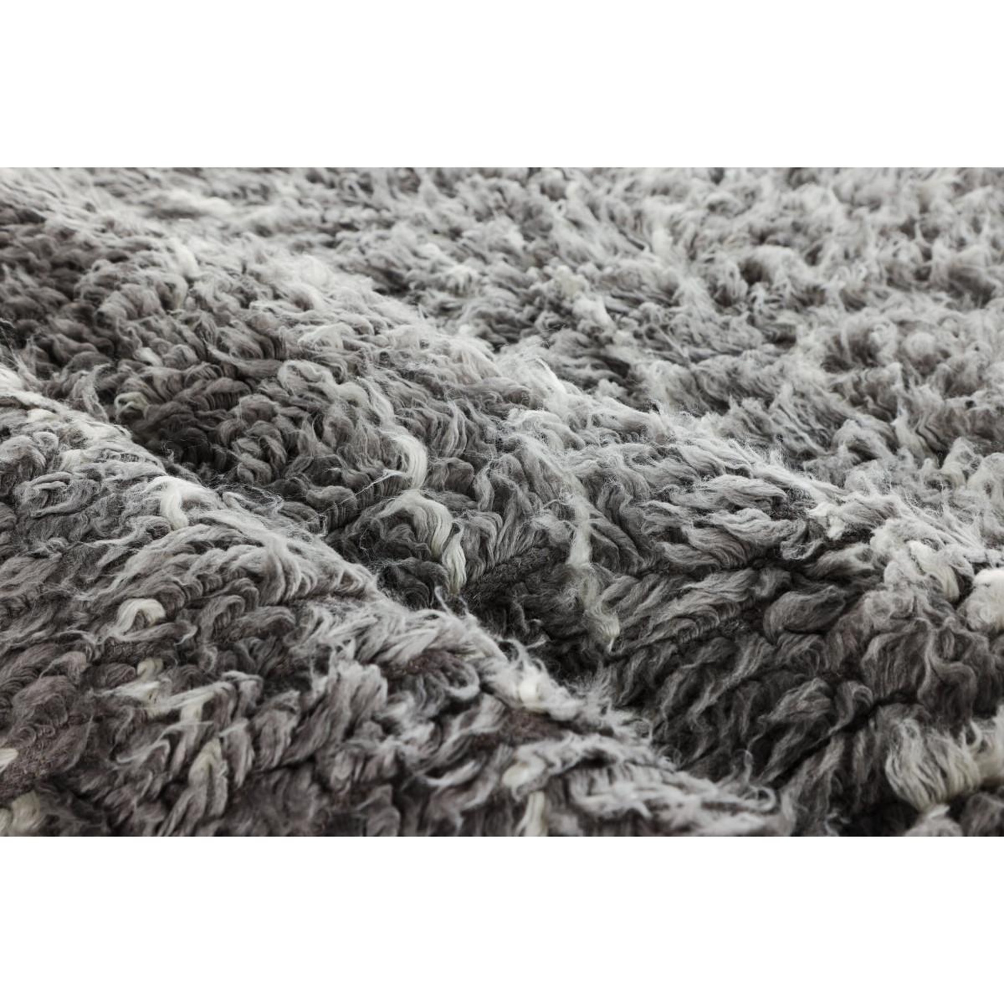Voir la diapositive 4 : Paris Prix Tapis déco en laine  leiko  200x300cm gris