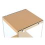 Voir la diapositive 2 : Paris Prix Table d'Appoint en Bois  Elementary  45cm Or
