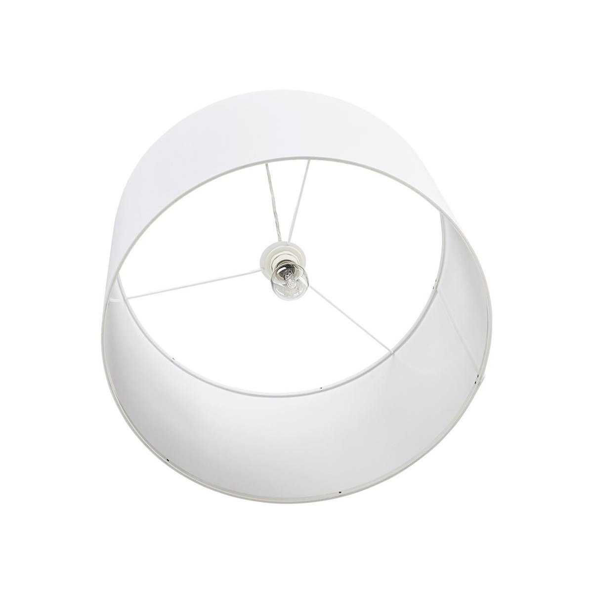 Paris Prix Lampe Suspension avec Abat-Jour  Fidelio  50cm Blanc