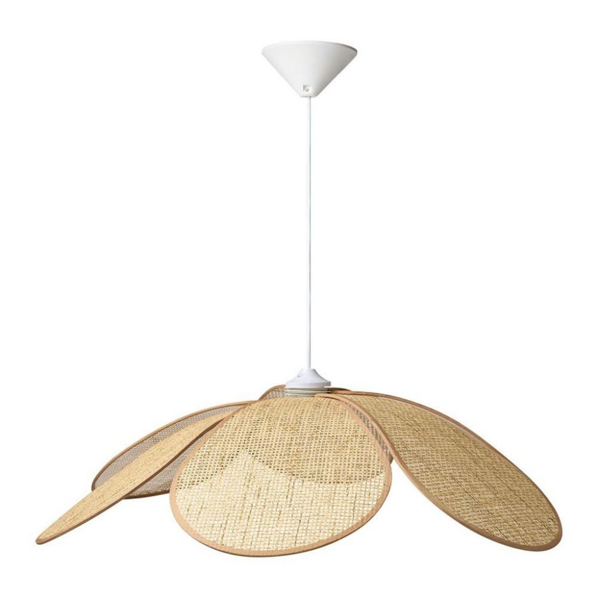 OSTARIA Suspension naturelle beige diamètre 68cm