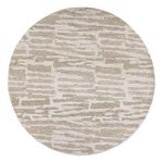 Paris Prix Tapis Déco Rond  Milos  200cm Beige
