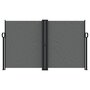 Voir la diapositive 3 : VIDAXL Auvent lateral retractable anthracite 140x1200 cm