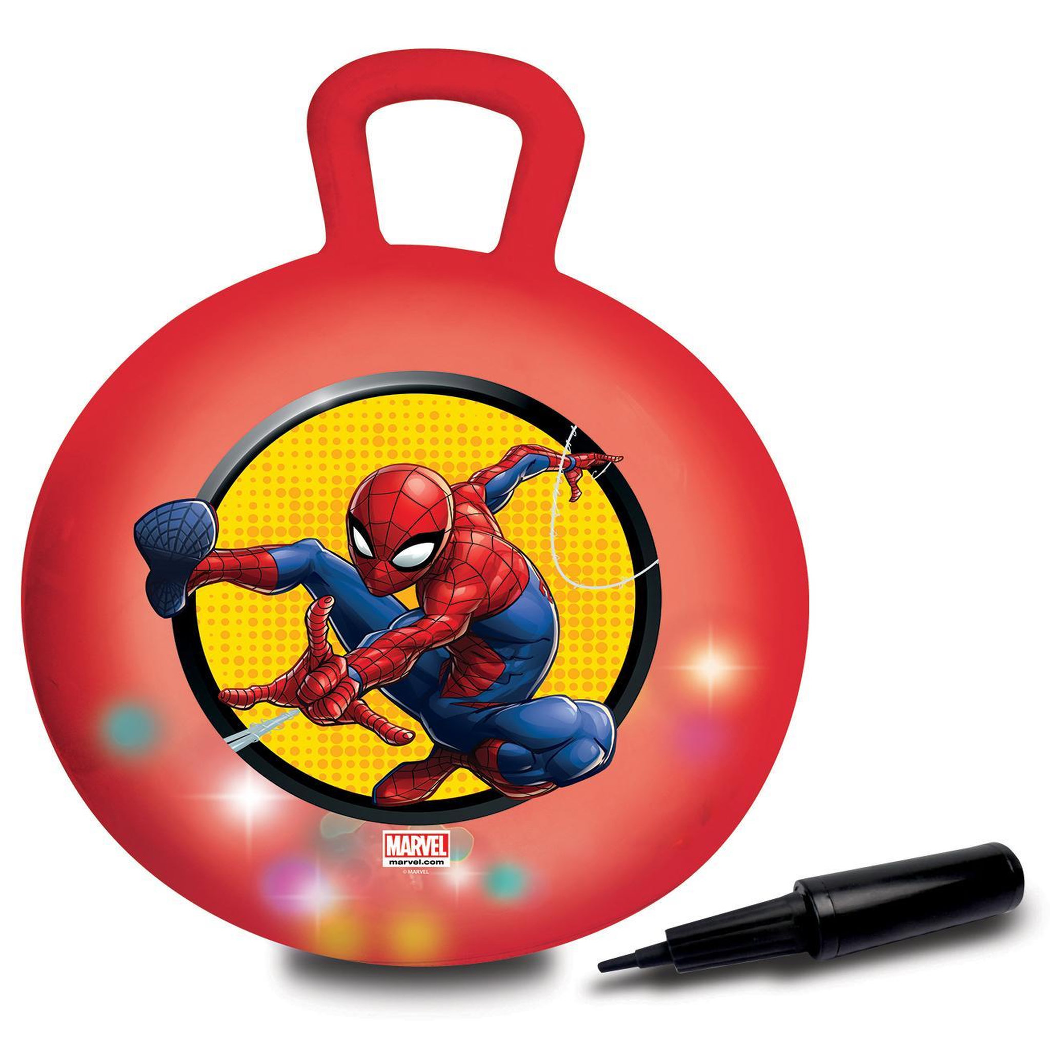 Lexibook Balle Sauteuse Gonflable Spiderman 45cm