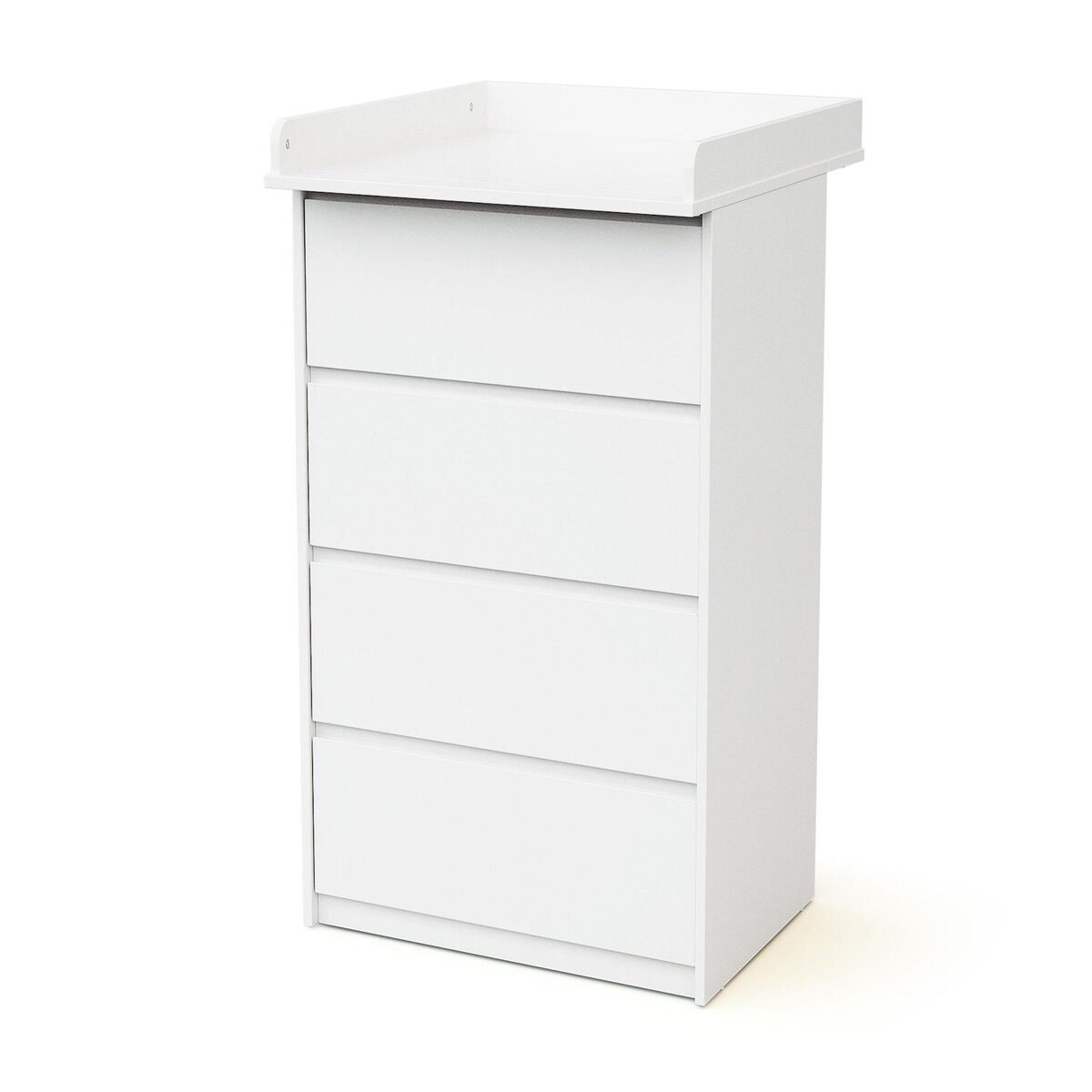 WEBABY Commode 4 tiroirs avec plan a langer 70