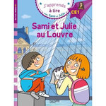 J'APPRENDS A LIRE AVEC SAMI ET JULIE : SAMI ET JULIE AU LOUVRE. NIVEAU CE1, Massonaud Emmanuelle