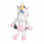 Voir la diapositive 1 : Paris Prix Peluche pour Bébé  Anémone la Licorne  39cm Rose