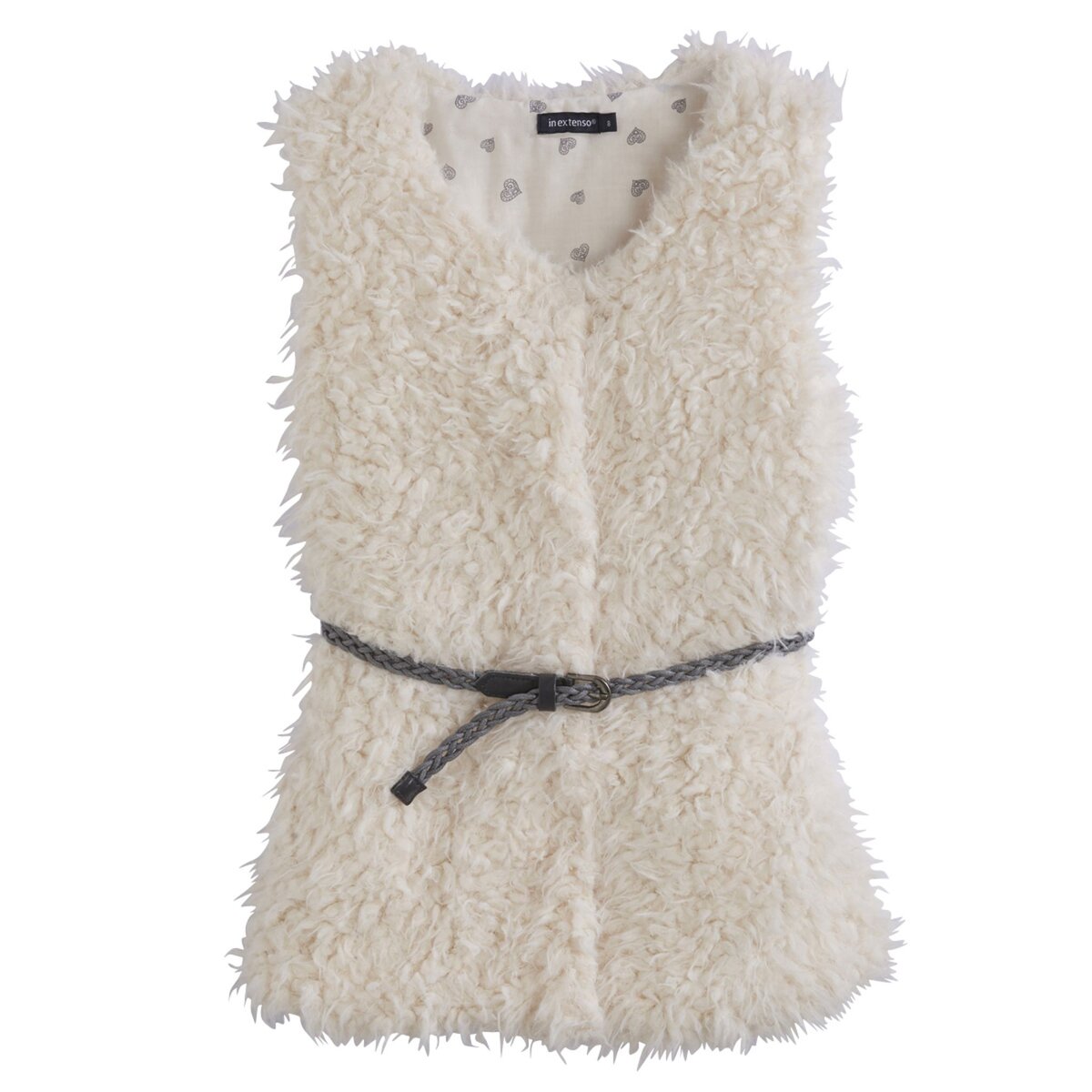 IN EXTENSO Gilet long sans manches fille 