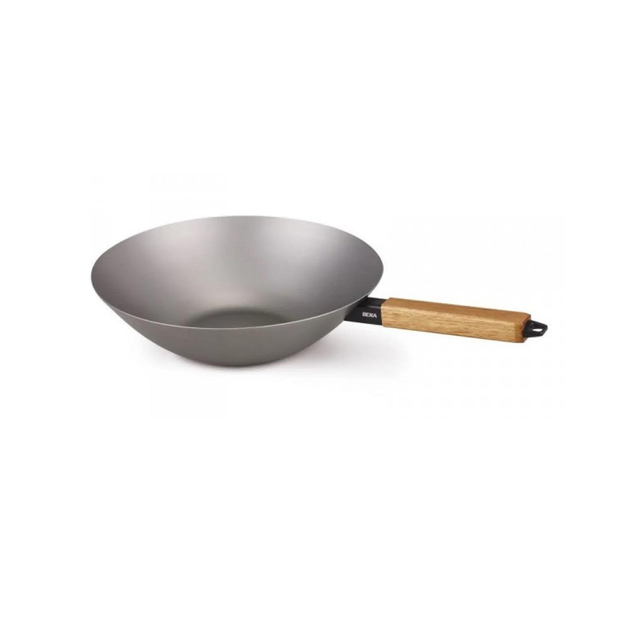 Voir la diapositive 2 : Beka Poêle wok acier 31 gris - 13970314