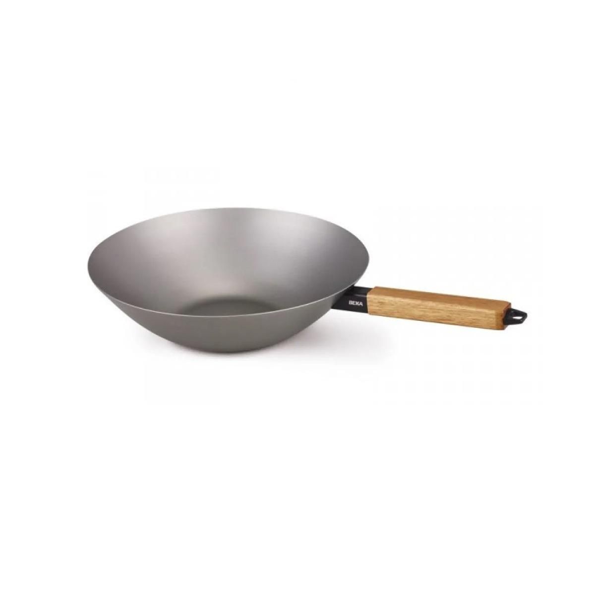 Beka Poêle wok acier 31 gris - 13970314