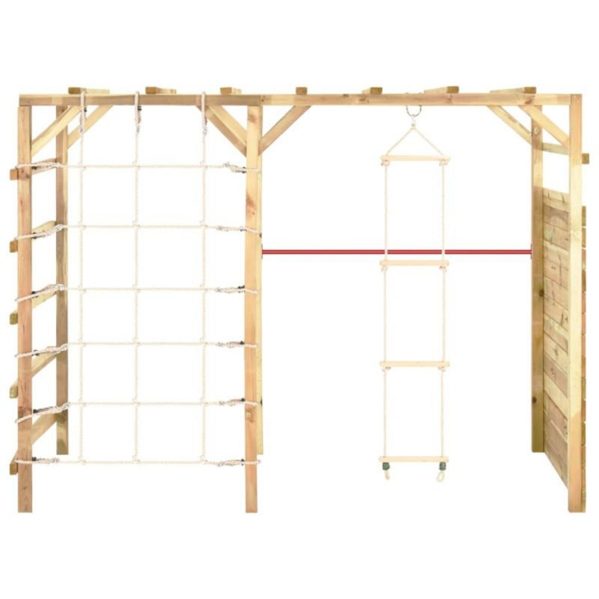 VIDAXL Cadre d escalade 240x100x170 cm Bois de pin imprégné
