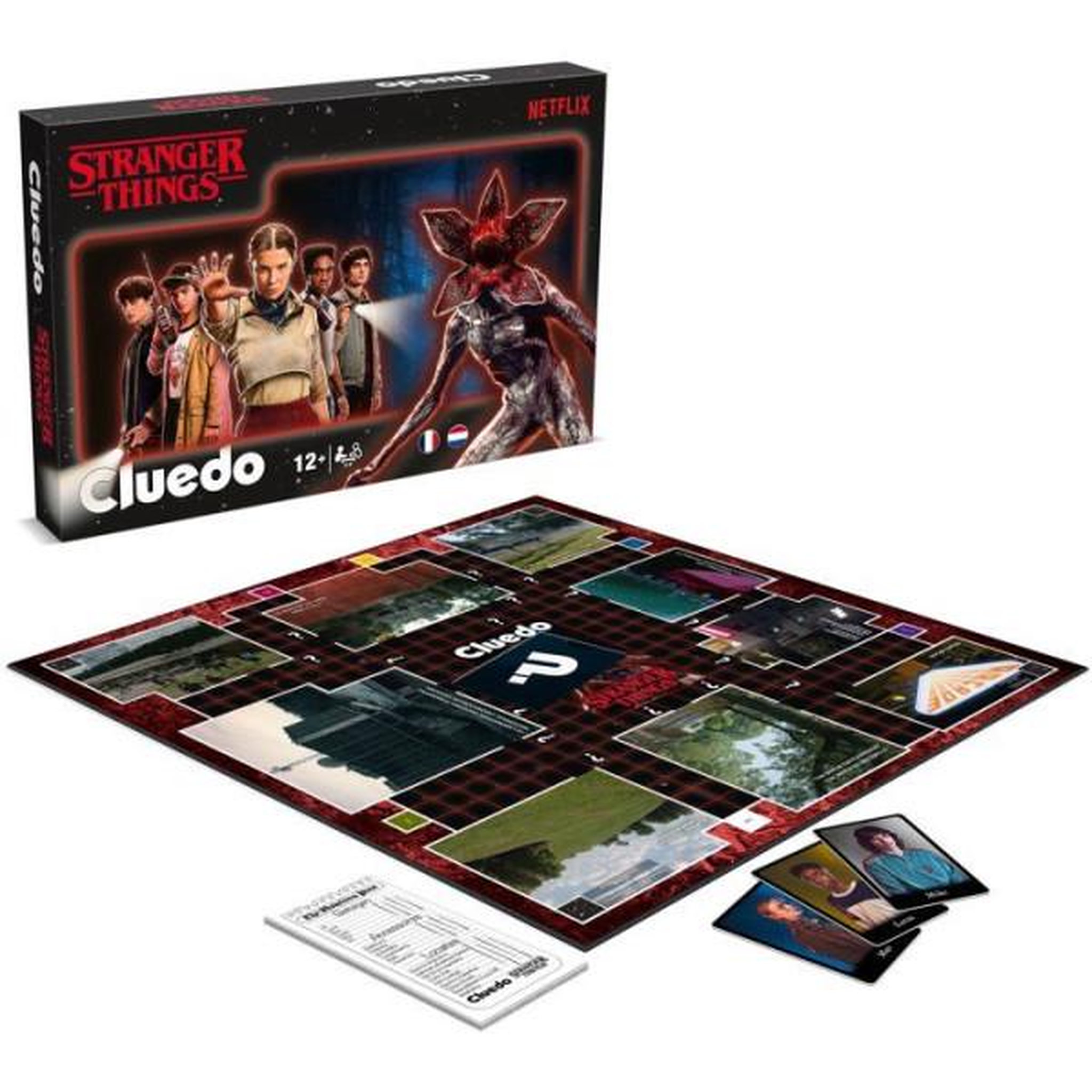 Winning Moves Jeu de stratégie Winning Moves Cluedo Stranger Things