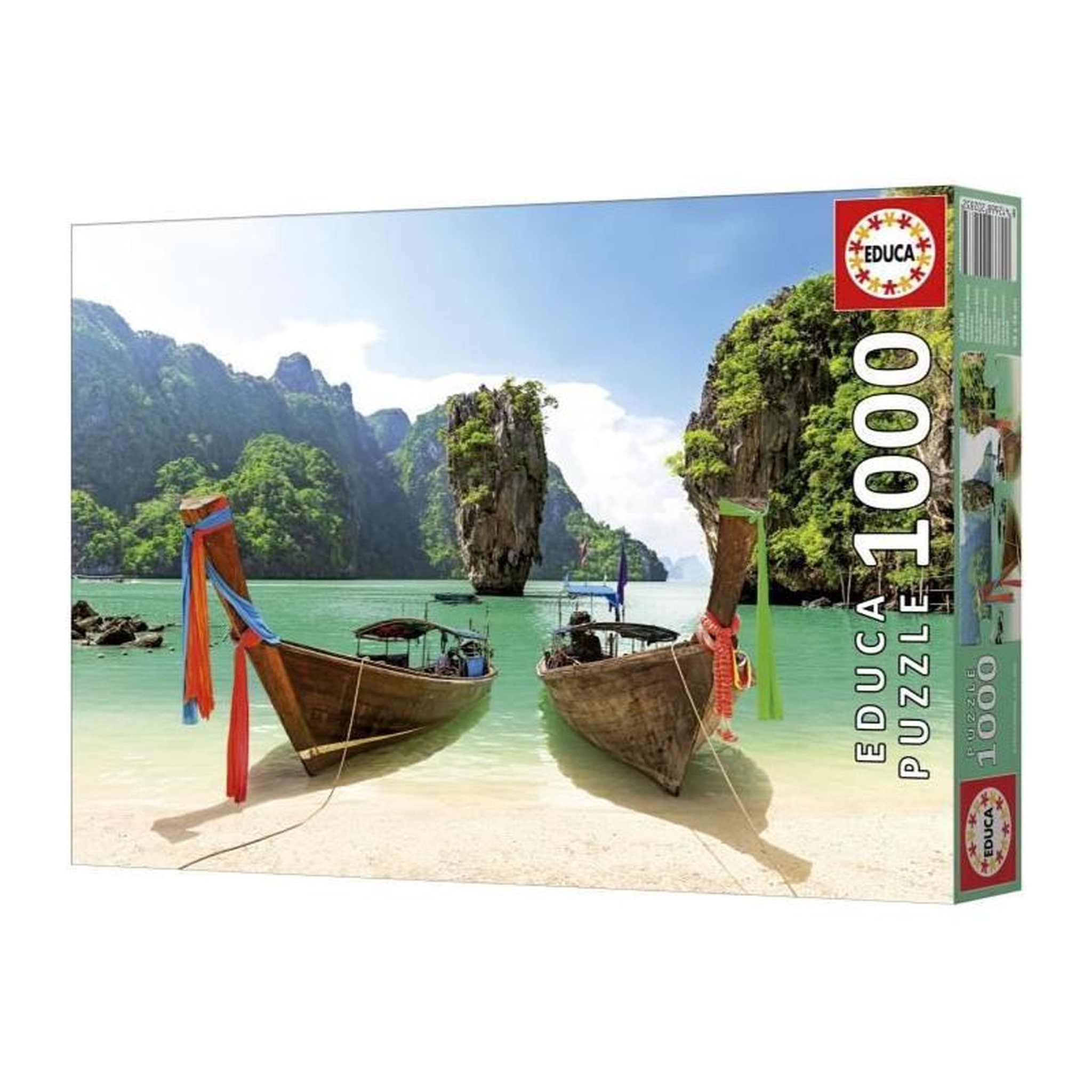 Voir la diapositive 3 : EDUCA Puzzle 1000 p - Ile de James Bond