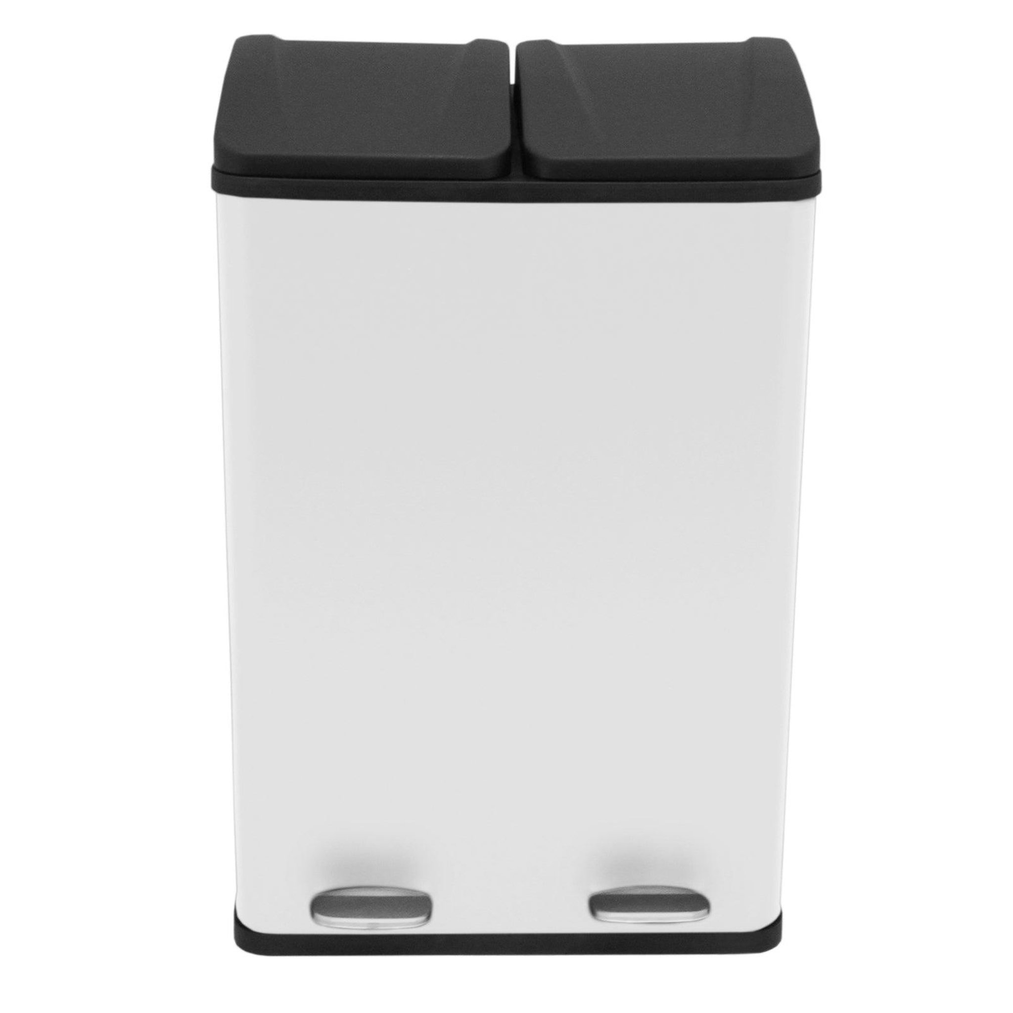 Voir la diapositive 3 : Monster Poubelle de Recyclage à Double Bac 60L