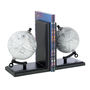 Voir la diapositive 2 : Paris Prix Lot de 2 Serre-Livres en Bois  Globe  18cm Noir & Gris