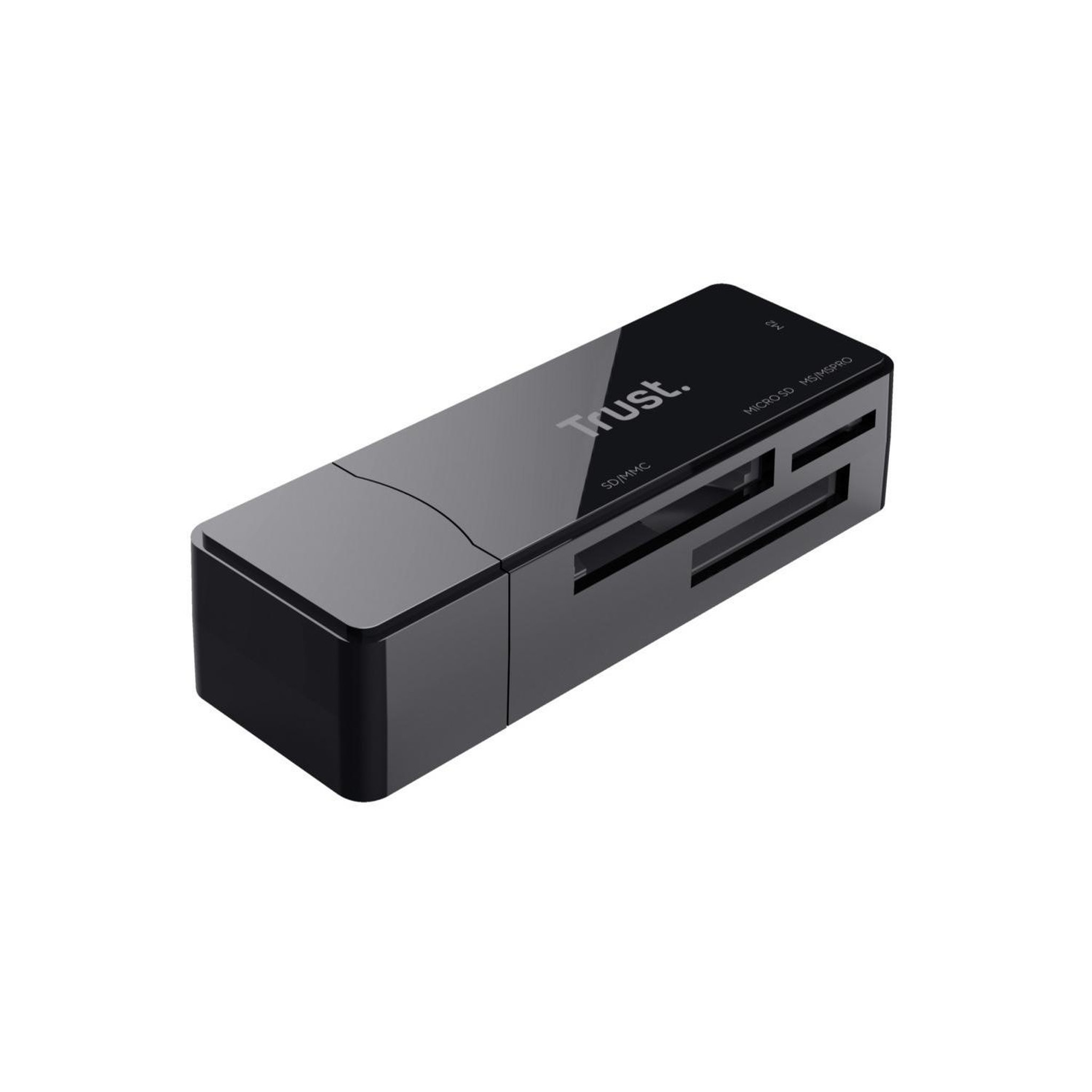 Trust Trust nanga lecteur de carte mémoire usb 3.2 gen 1 (3.1 gen 1) type-a noir