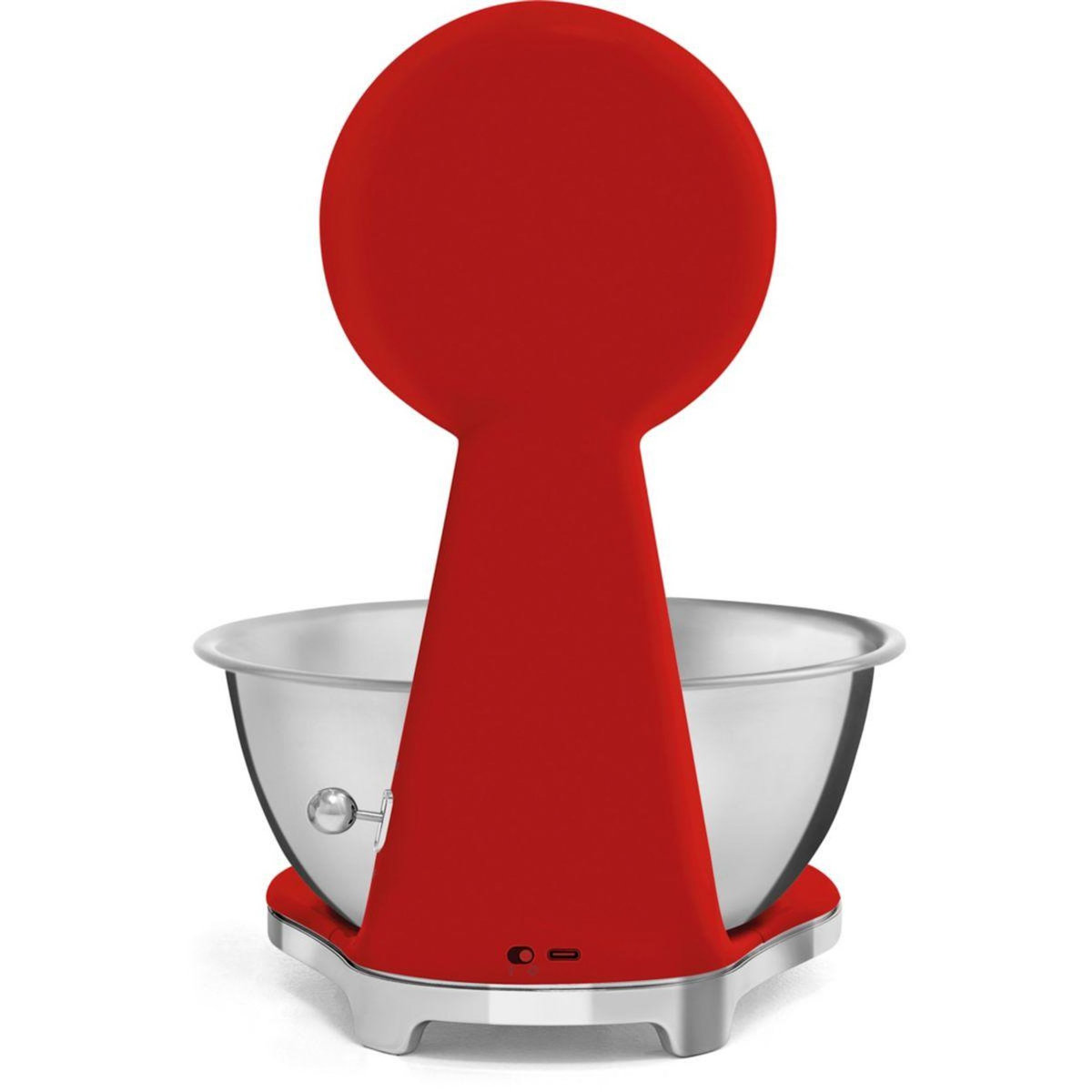 SMEG Balance de cuisine KSF01RDWW Rouge