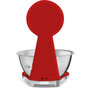 Voir la diapositive 3 : SMEG Balance de cuisine KSF01RDWW Rouge