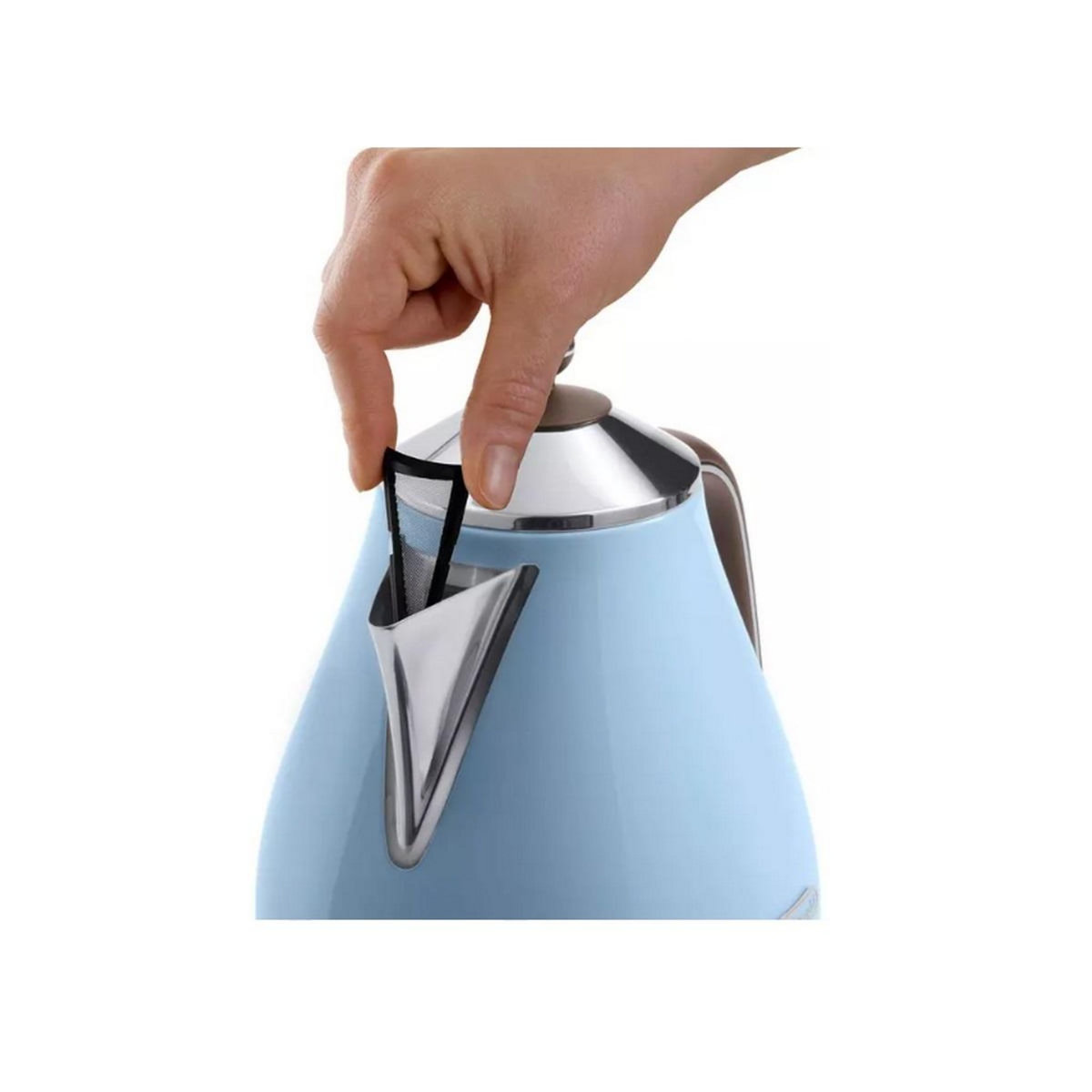 DELONGHI Bouilloire sans fil 1.7l 2000w bleu ciel - KBOV2001.AZ