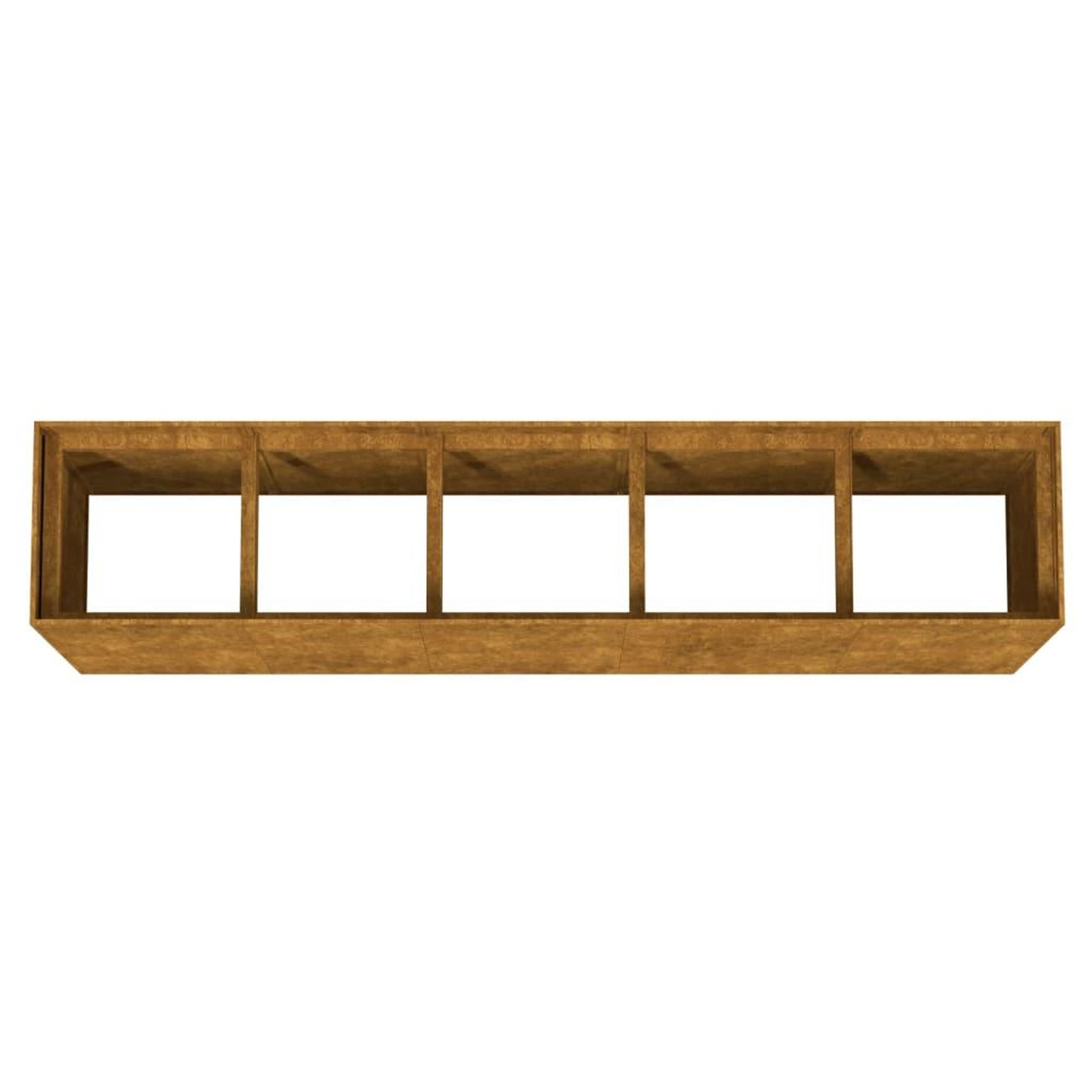 Voir la diapositive 5 : VIDAXL Lit sureleve de jardin 200x40x80 cm acier corten