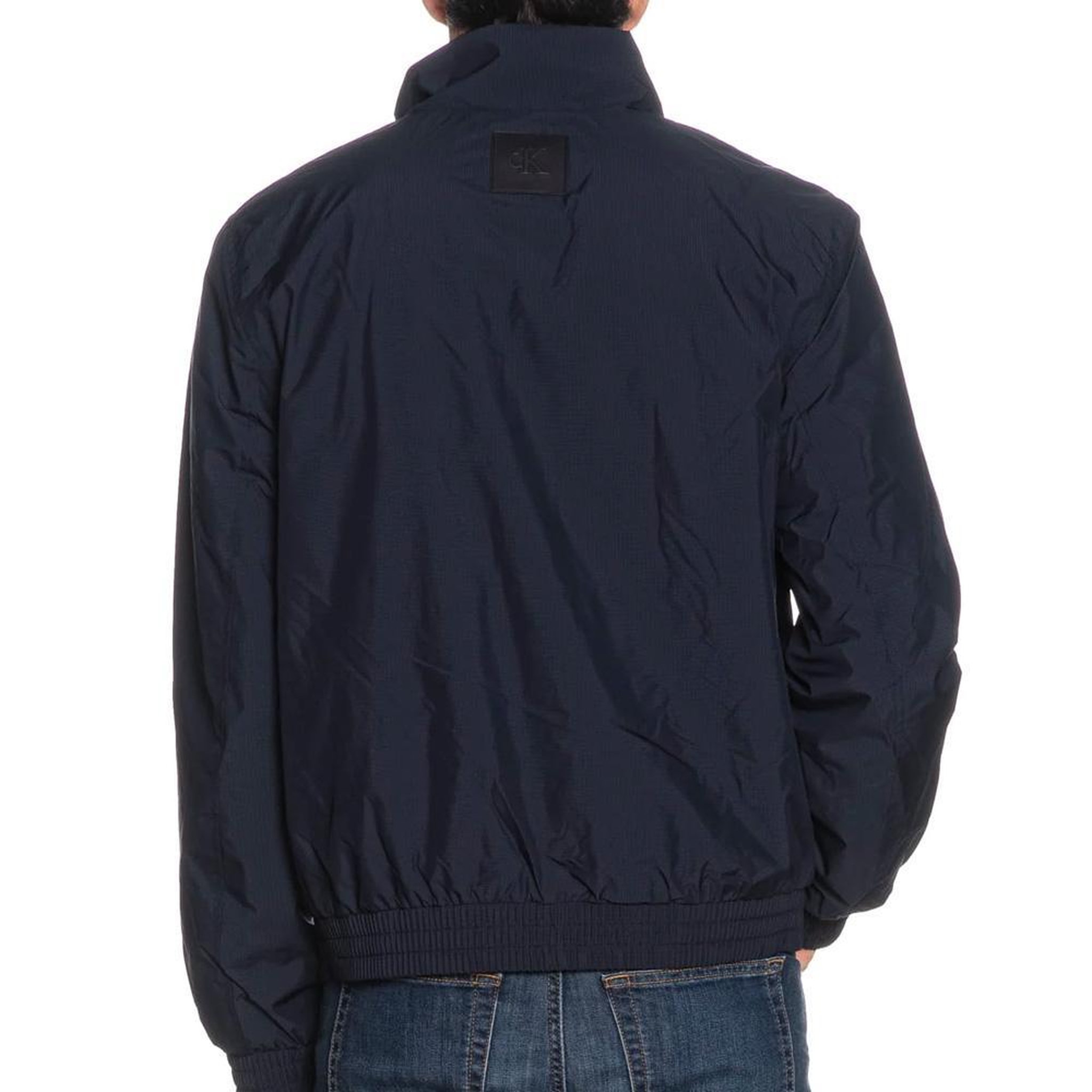 Voir la diapositive 2 : CALVIN KLEIN JEANS Veste Marine Homme Calvin Klein Jeans Ripstop